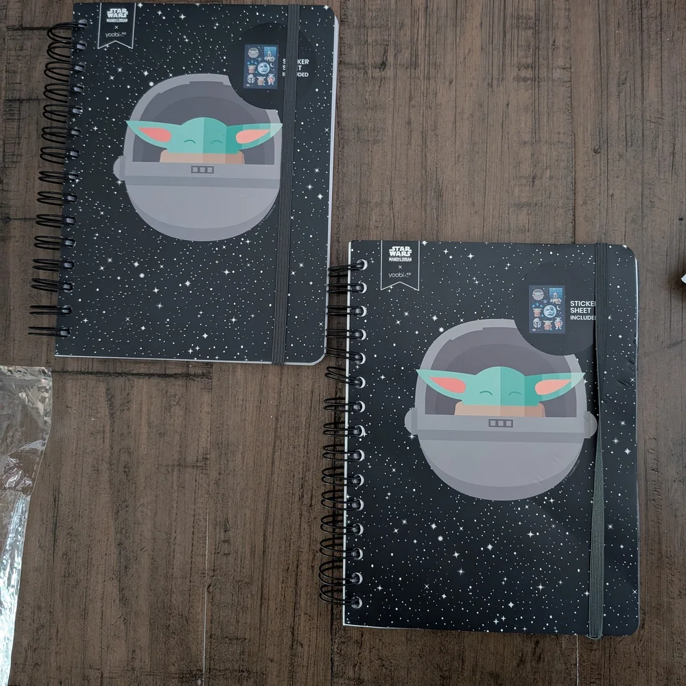 Star Wars Mandalorian Notebooks - 2 Pack journal Size